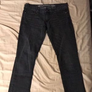 Express Low Rise Jeans - 6